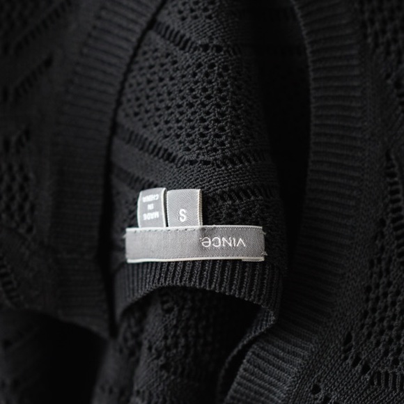 Vince Knit Sweater in Black - Size Small - Picture 7 of 7